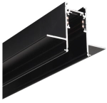 Czarna podtynkowa szyna magnetyczna 3M Oxyled 895009 Typ C płyta GK pojedyncza lub podwójna 9,5 mm