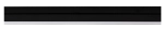 Czarny reflektor na szynę magnetyczną Oxyled Multiline 893418 Stripe L LED 36W 1750LM 3000K CRI90 120stopni 90cm