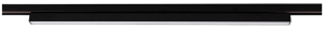 Czarny podłużny reflektor na szynoprzewód magnetyczny Multiline Oxyled 897492 Stripe S 12W 4000K 120stopni Dali 30cm