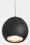 Czarna lampa wisząca na szynę magnetyczną Oxyled Multiline 893715 Globe LED 12W 1159LM 4000K CRI90 60stopni
