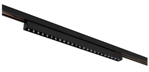 Czarny reflektor na szynę magnetyczną Oxyled 897430 Multiline Dots M 24W 3000K 38,7cm Dali