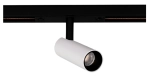 Biało czarny reflektor na szynoprzewód magnetyczny Multiline Oxyled 896181 Mini Spot LED 7W 545LM 3000K 60stopni Dali