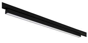 Czarny reflektor na szynę magnetyczną Oxyled 897515 Multiline Stripe M 24W 3000K 60cm Dali