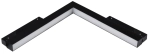 Czarny reflektor na szynę magnetyczną Oxyled 897553 Multiline Stripe C/ C-W 24W 3000K Dali