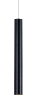 Czarna lampa wisząca tuba na szynę magnetyczną Multiline Oxyled 897270 T40 LV L 9,2W 3000K 50stopni Dali walec 4,2cm x  40cm