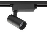 Czarny reflektor na szynę 1-fazową Nowodvorski 10381 Tinos LED 7W 3000K 36stopni