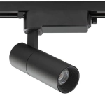 Czarny reflektor na szynę 1-fazową Nowodvorski 10383 Tinos LED 20W 3000K 36stopni