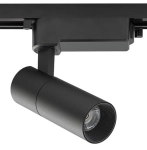 Czarny reflektor na szynę 1-fazową Nowodvorski 10387 Tinos LED 20W 4000K 36stopni