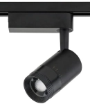 Czarny reflektor na szynę 1-fazową Nowodvorski 7626 Profile Zoom LED 9W 660LM 4000K CRI90 15-50stopni