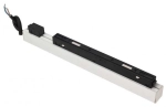 Biały zasilacz wewnętrzny 48V 60W 30cm do szynoprzewodu magnetycznego Alfa Azzardo AZ4670