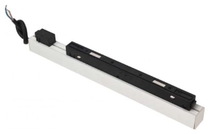 Biały zasilacz wewnętrzny 48V 60W 30cm do szynoprzewodu magnetycznego Alfa Azzardo AZ4670