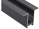 Czarny szynoprzewód magnetyczny podtynkowy 230V 1m Azzardo AZ5145 Beta Gips1