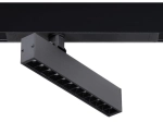 Czarny ruchomy reflektor diodowy na szynę magnetyczną 230V Azzardo AZ5194 Beta Sanders 9W 4000K 24stopnie 22cm