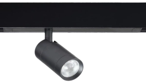 Czarny reflektor na szynoprzewód magnetyczny 230V Azzardo AZ5183 Beta Optica 10W CCT Bluetooth 15-38stopni