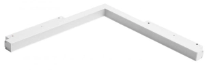 Biała lampa pionowa narożna 30x30cm na szynoprzewód magnetyczny Alfa Azzardo AZ4618 Saga LED 24W 3000K 1200LM