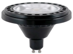 Ściemniana czarna żarówka LED ES111 Loonari (Oxyled) Essential 450601 GU10 15W 1100lm 3000K 30stopni