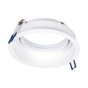 Biała okrągła oprawa podtynkowa GU10 Loonari (Oxyled) Crosti Lana RO L 459239