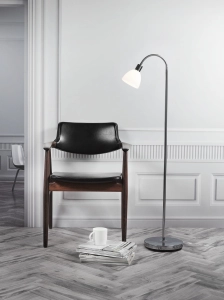 Lampa stojąca Podłogowa Regulowana Nordlux 63214033 Ray E14 43cm x 155cm Chrom