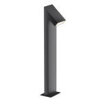 Grafitowy zewnętrzny słupek oświetleniowy Maytoni O592FL-L15GF3K Guss LED 15W 3000K IP65 90cm
