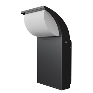 Grafitowa zewnętrzna lampa ścienna elewacyjna Maytoni O446WL-L7GF3K Stock LED 7W 3000K IP65