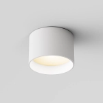 Biała okrągła płytka lampa sufitowa spot Maytoni C089CL-8W3K-W Vega LED 8W 3000K CRI90 110stopni 6cm x 9cm