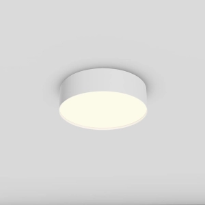 Biały okrągły plafon ledowy Maytoni C032CL-24W3K-RD-W Zon LED 24W 3000K CRI90 22cm x 6cm