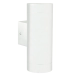 Zewnętrzna lampa ścienna kinkiet na elewacje Nordlux 21519901 Tin Maxi 2xGU10 IP54 7x12x19cm biały