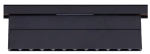 Czarny reflektor na szynoprzewód magnetyczny Loonari MiniLine 706114 Dots Spot S LED 10W 4000K CRI90 36 stopni 19,7cm