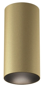 Mosiężno czarna lampa sufitowa punktowa strukturalna spot Maytoni C080CL-01-GU10-MG Artisan GU10 10,8cm x 5,4cm
