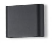 Lampa zewnętrzna kostka na elewację czarny mat Azzardo AZ5855 Svala IP54 CCT Switch LED 2x 3W 3000K/4000K