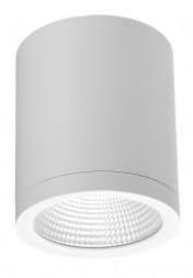 Lampa natynkowa tuba biały mat Azzardo AZ6028 Conyon IP54 15W CCT Switch LED 3000K/4000K/6000K 10,2cm