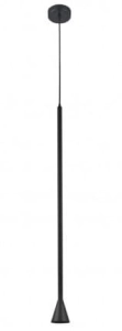 Lampa wisząca punktowa stożek czarny Azzardo AZ5621 Cygnus 1 Pendant BK 1xGU10