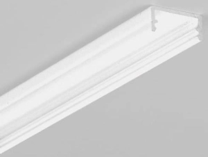 Aluminiowy biały profil 1m do taśm LED do montażu na powierzchni mebla lub tynku Topmet C7010001 BEGTON12 J/S