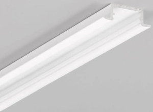 Biały malowany profil meblowy 2m do frezu Begtin12 J/S Topmet C8020001