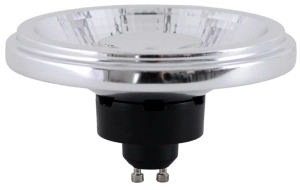 Ściemniana srebrna żarówka LED ES111 Loonari (Oxyled) Essential PerfectColor 892589 GU10 12W 750lm CRI90 4000K 60stopni