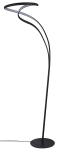 Lampa podłogowa nowoczesna czarna Azzardo AZ5737 Twist Floor 3-step Dimm LED 30W 3000K 160 cm