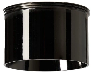 Czarna chromowana tuba do bazy od reflektora na szynoprzewód 1-fazowy Azzardo AZ6227 Alia Ring
