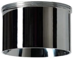 Chromowana tuba do bazy od reflektora na szynoprzewód 1-fazowy Azzardo AZ6226 Alia Ring