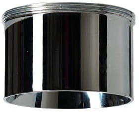 Chromowana tuba do bazy od reflektora na szynoprzewód 1-fazowy Azzardo AZ6226 Alia Ring