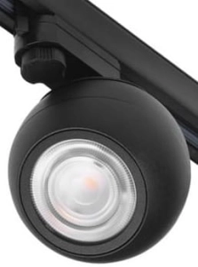 Czarny reflektor na szynoprzewód 3-fazowy Azzardo AZ4520 3Line Skye LED 12W 3000K 60stopni