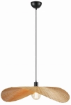 Rustykalna lampa wisząca z abażurem z ręcznie tkanego bambusa MarkSLojd 108677 Rayo E27 70cm