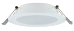 Biała okrągła lampa podtynkowa Nowodvorski 10535 Mykonos LED 6W 3000K 11,5cm x 3cm