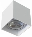 Biała lampa sufitowa box punktowa spot sześcian Nowodvorski 7791 Cobble ES111 12,5cm