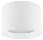 Biała lampa sufitowa punktowa walec do łazienki Nowodvorski 10481 Maun GX53 IP54 7,2cm x 10cm