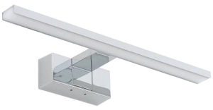 Chromowany kinkiet łazienkowy nad lustro Nowodvorski 10665 Cezanne S LED 8W 3000K IP44 40cm