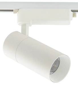 Biały reflektor na szynę 1-fazową Nowodvorski 10380 Tinos LED 30W 4000K 36stopni