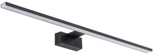 Czarny kinkiet do łazienki nad lustro Nowodvorski 10671 Cezanne L LED 15W 3000K IP44 80cm