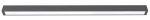 Lampa grafitowa 122cm listwa na sufit Nowodvorski 7551 Straight LED Ceiling L T8 22W 3000K