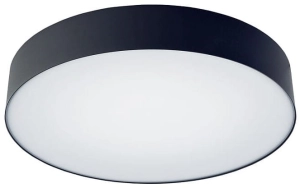 Czarna lampa sufitowa okrągły plafon Nowodvorski 10175 Arena 3xE14 9cm x 40,5cm