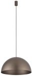 Czekoladowa kopułowa lampa wisząca Nowodvorski 10296 Hemisphere Super L Chocolate 4xGX53 50cm x 155cm